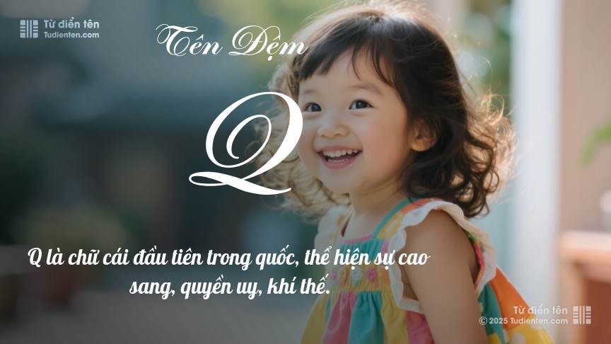 Ý nghĩa ngắn gọn của tên đệm Q