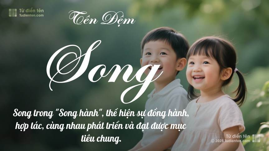 Ý nghĩa ngắn gọn của tên đệm Song