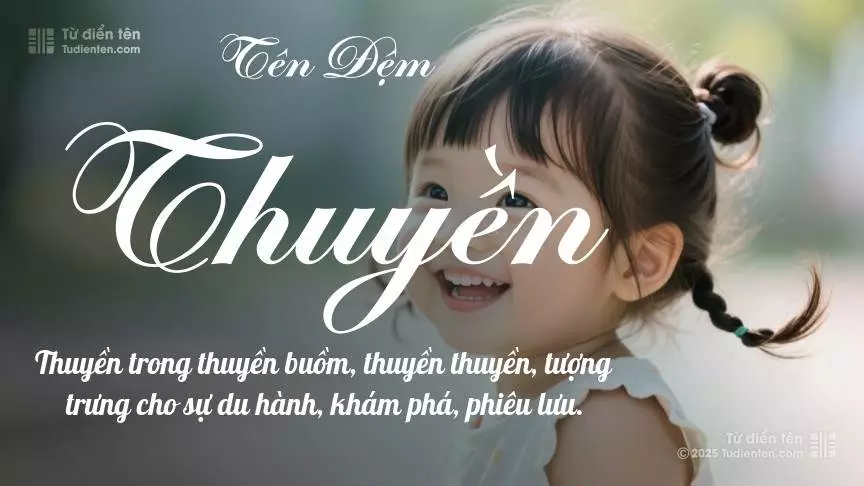 Đệm Thuyền mang đậm sắc thái nữ tính, hầu như chỉ xuất hiện trong tên của bé gái.