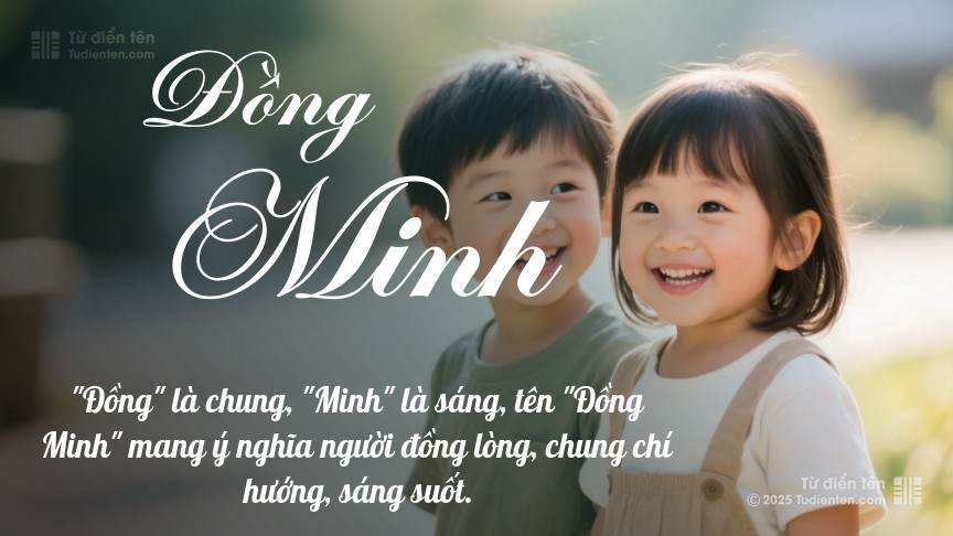 Ý nghĩa ngắn gọn của tên Đồng Minh
