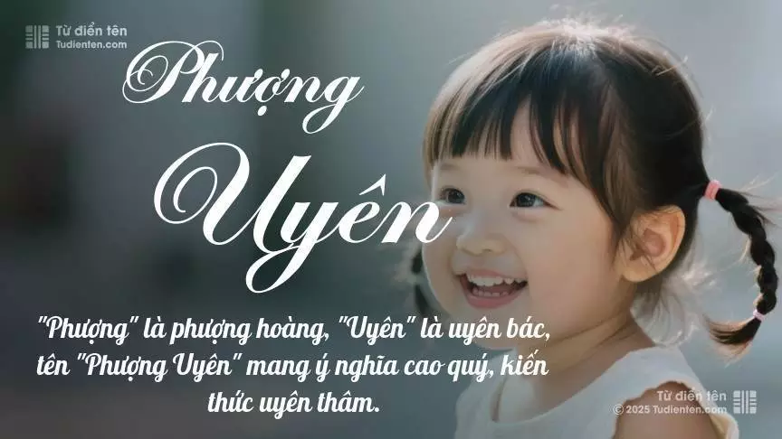 Tên Phượng Uyên mang đậm sắc thái nữ tính, hầu như chỉ xuất hiện trong tên của bé gái.