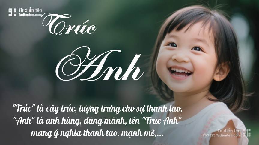 Tên Trúc Anh: Ý nghĩa, giới tính, Phong thủy và Thần số học
