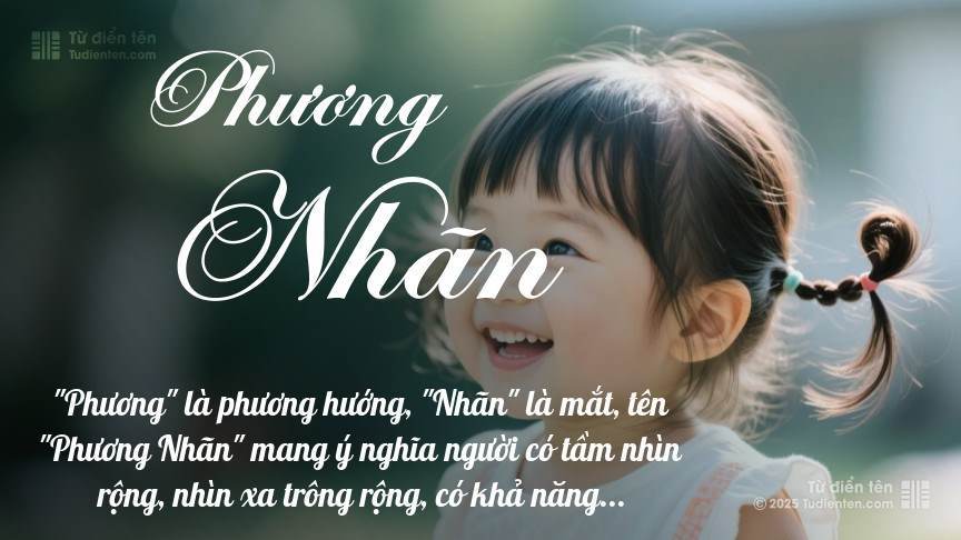 Ý nghĩa ngắn gọn của tên Phương Nhãn