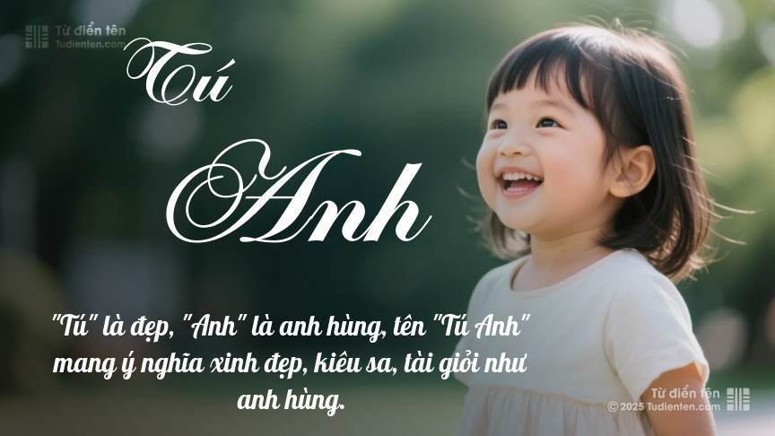 Tên Tú Anh: Ý nghĩa, giới tính, Phong thủy và Thần số học