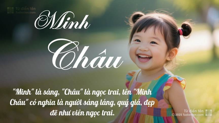 Tên Minh Châu: Ý nghĩa, giới tính, Phong thủy và Thần số học