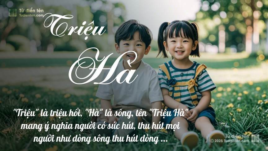 Ý nghĩa ngắn gọn của tên Triệu Hà