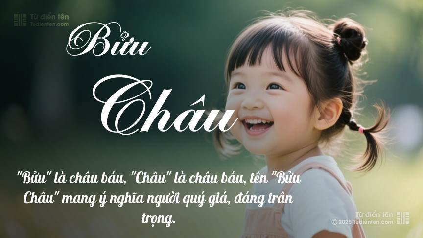 Ý nghĩa ngắn gọn của tên Bửu Châu