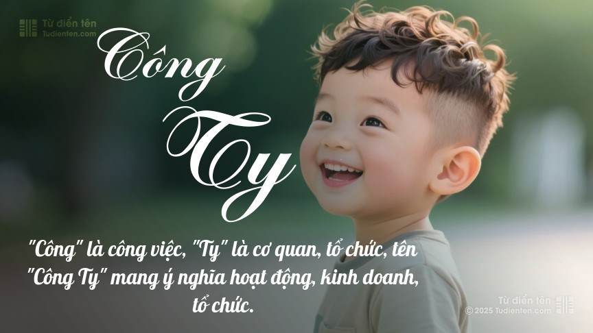 Ý nghĩa ngắn gọn của tên Công Ty