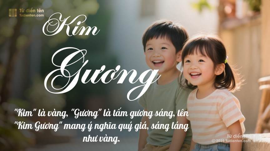 Ý nghĩa ngắn gọn của tên Kim Gương