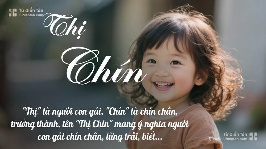 Ý nghĩa ngắn gọn của tên Thị Chín
