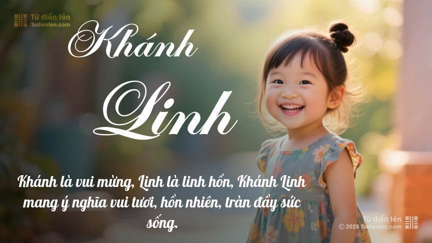 Tên Khánh Linh: Ý nghĩa, giới tính, Phong thủy và Thần số học