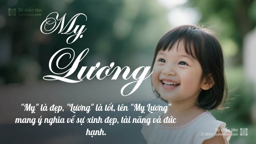 Ý nghĩa ngắn gọn của tên Mỵ Lương