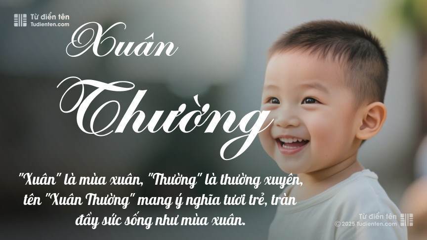 Ý nghĩa ngắn gọn của tên Xuân Thường