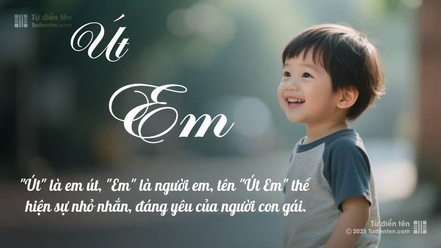 Ý nghĩa ngắn gọn của tên Út Em