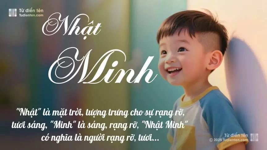 Tên Nhật Minh chủ yếu dành cho bé trai, thể hiện vẻ mạnh mẽ và nam tính.
