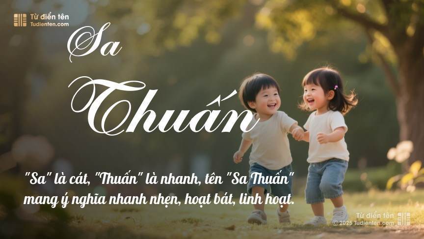 Ý nghĩa ngắn gọn của tên Sa Thuấn
