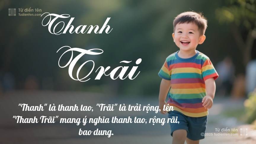 Ý nghĩa ngắn gọn của tên Thanh Trãi