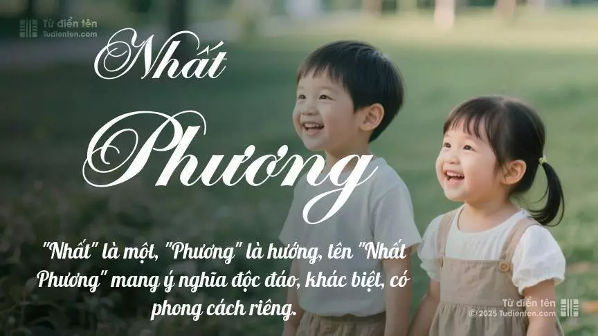 Tên Nhất Phương được dùng cân bằng cho cả bé trai và bé gái.