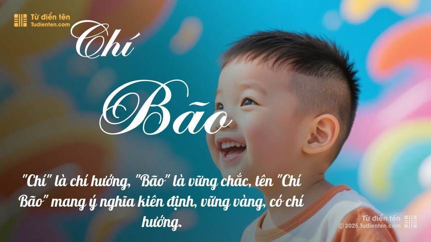 Ý nghĩa ngắn gọn của tên Chí Bão