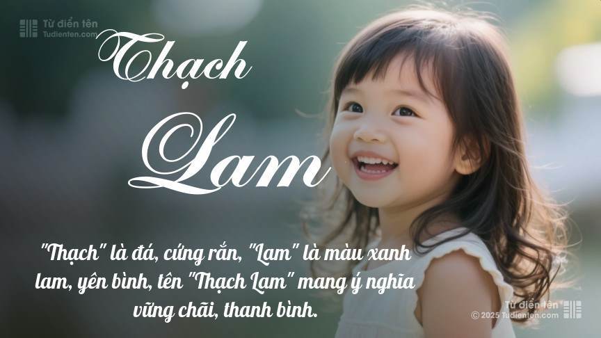 Ý nghĩa ngắn gọn của tên Thạch Lam
