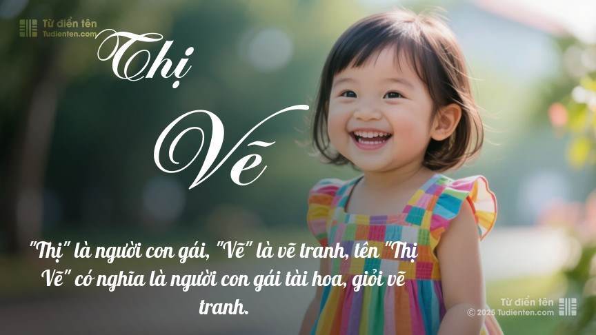 Ý nghĩa ngắn gọn của tên Thị Vẽ