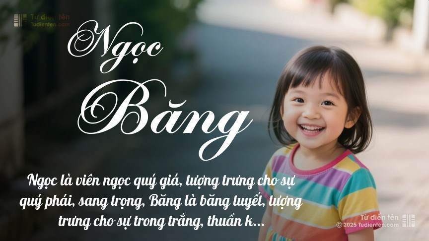 Ý nghĩa ngắn gọn của tên Ngọc Băng
