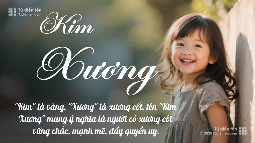 Ý nghĩa ngắn gọn của tên Kim Xương