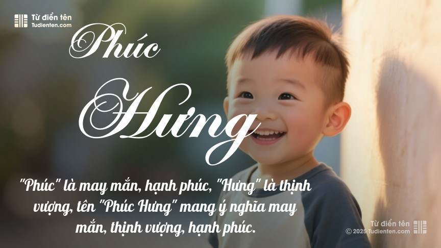 Tên Phúc Hưng: Ý nghĩa, giới tính, Phong thủy và Thần số học