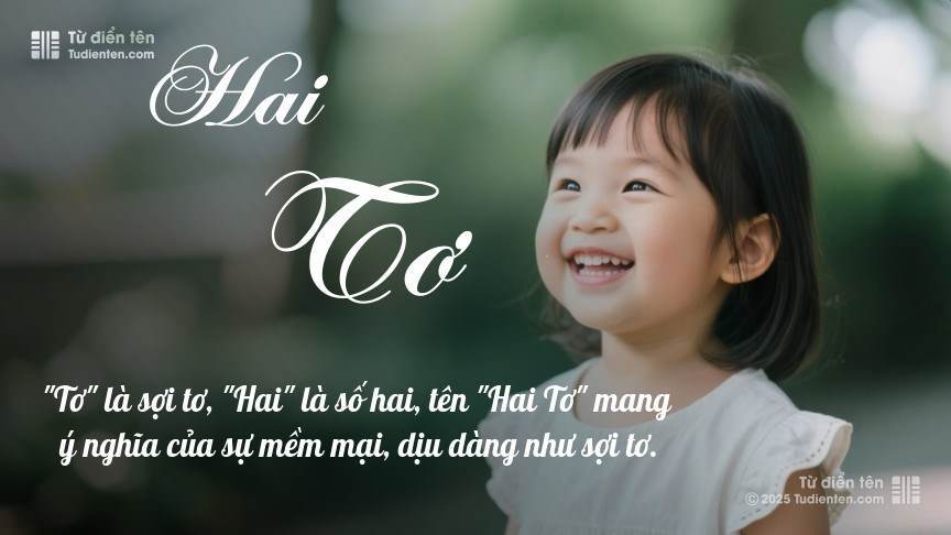 Ý nghĩa ngắn gọn của tên Hai Tơ