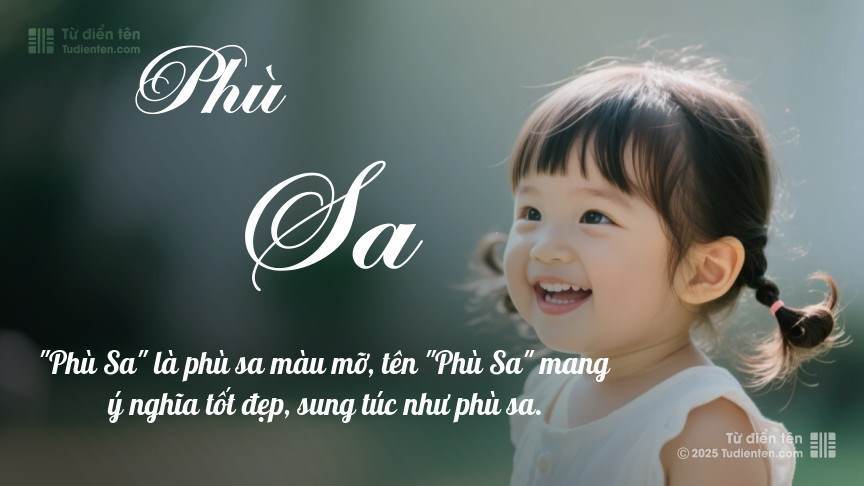 Ý nghĩa ngắn gọn của tên Phù Sa