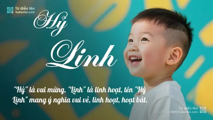 Tên Hỷ Linh mang đậm sắc thái nam tính, hầu như chỉ xuất hiện trong tên của bé trai.