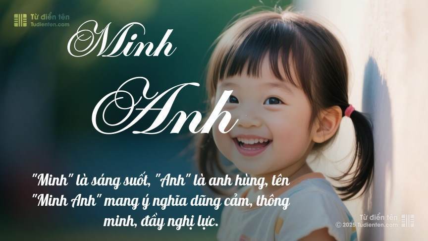 Tên Minh Anh: Ý nghĩa, giới tính, Phong thủy và Thần số học