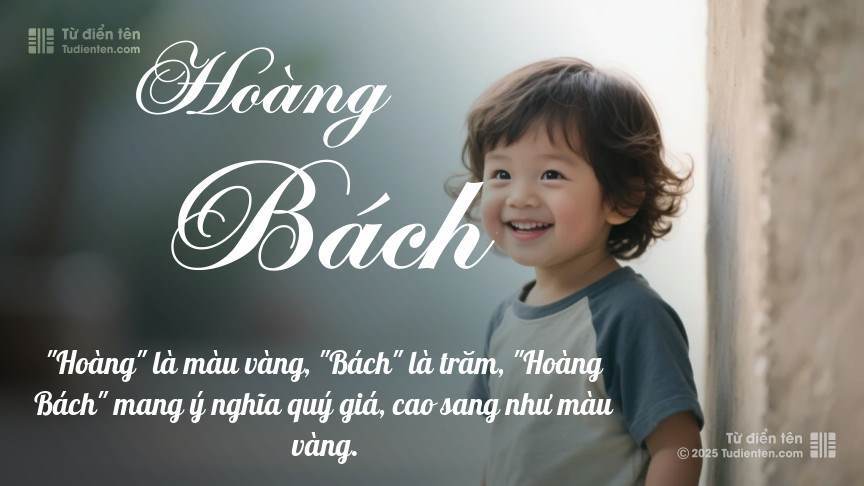 Tên Hoàng Bách: Ý nghĩa, giới tính, Phong thủy và Thần số học Tên Hoàng Bách: Ý nghĩa, giới tính, Phong thủy và Thần số học