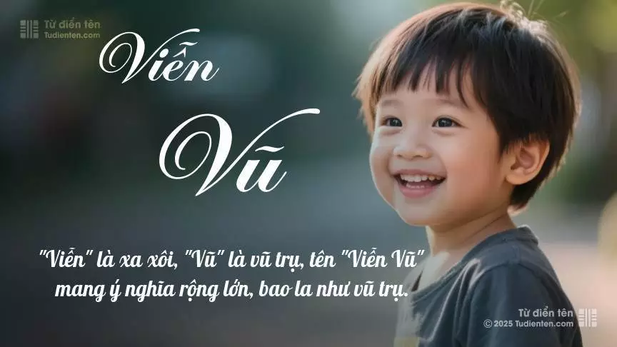 Tên Viễn Vũ mang đậm sắc thái nam tính, hầu như chỉ xuất hiện trong tên của bé trai.