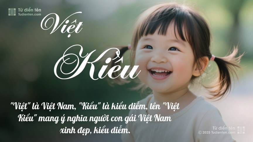 Ý nghĩa ngắn gọn của tên Việt Kiều
