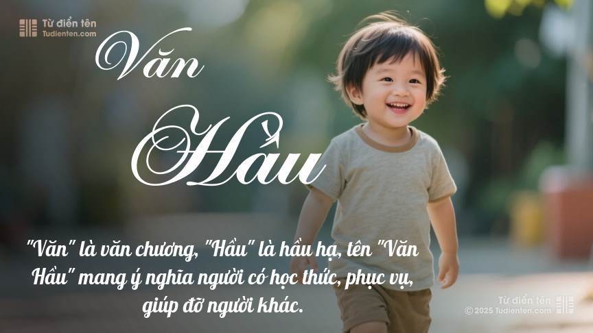 Ý nghĩa ngắn gọn của tên Văn Hầu