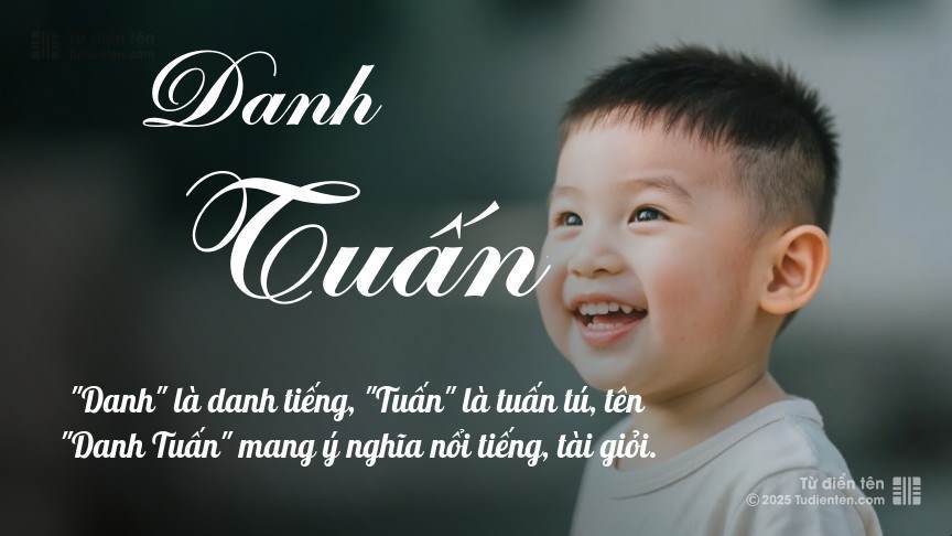 Ý nghĩa ngắn gọn của tên Danh Tuấn