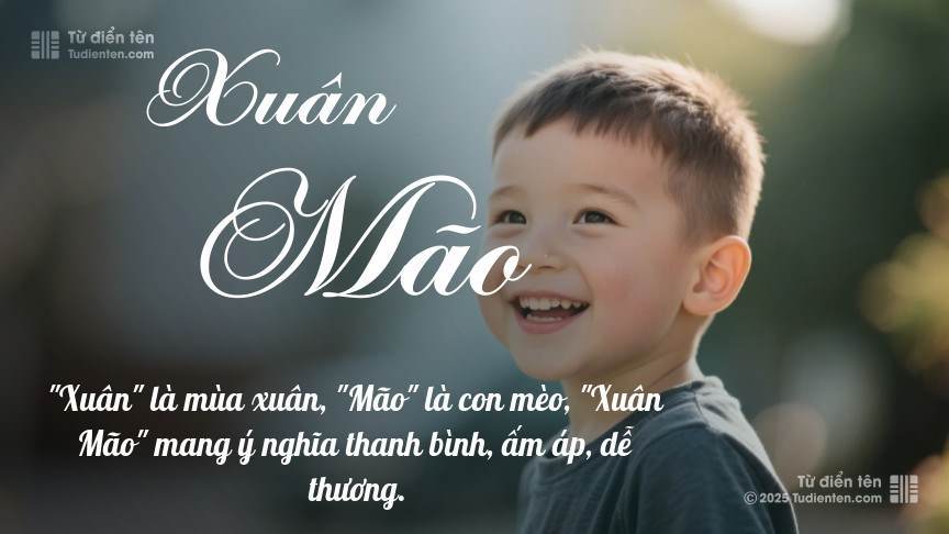 Ý nghĩa ngắn gọn của tên Xuân Mão
