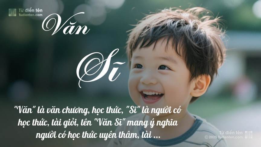 Ý nghĩa ngắn gọn của tên Văn Sĩ