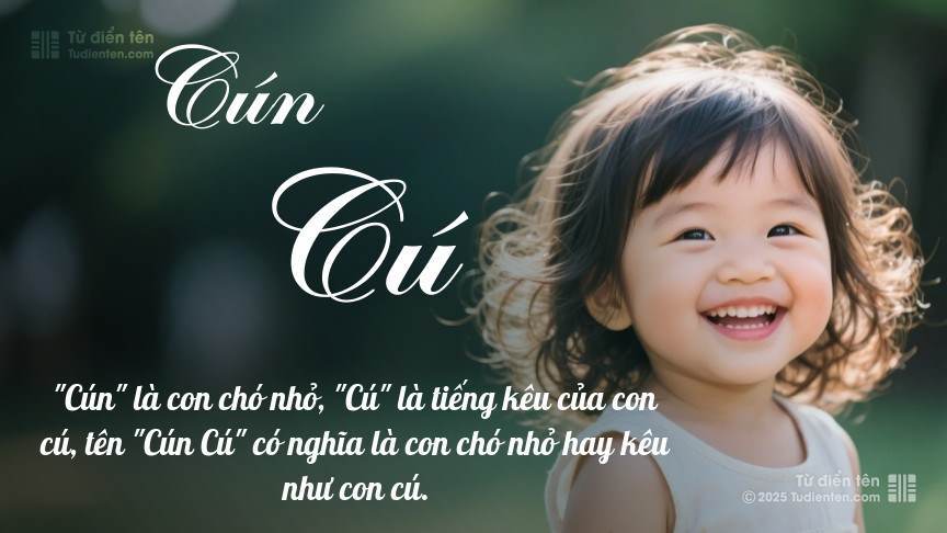 Ý nghĩa ngắn gọn của tên Cún Cú