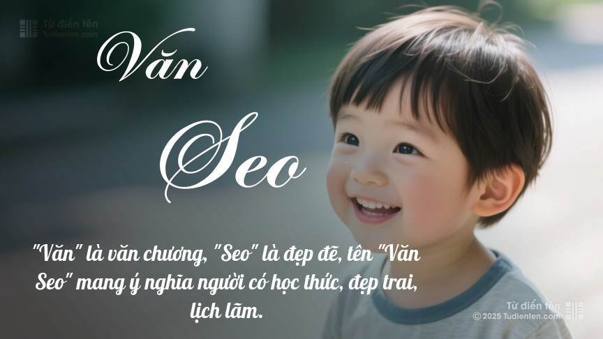 Ý nghĩa ngắn gọn của tên Văn Seo
