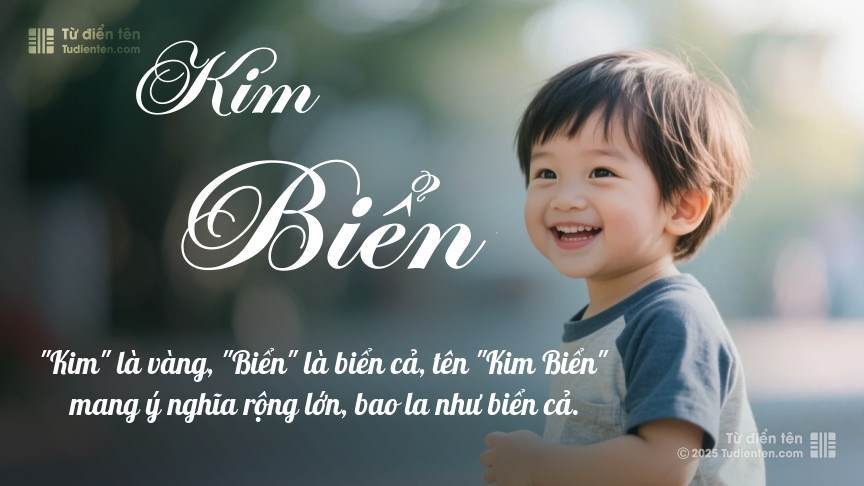 Ý nghĩa ngắn gọn của tên Kim Biển