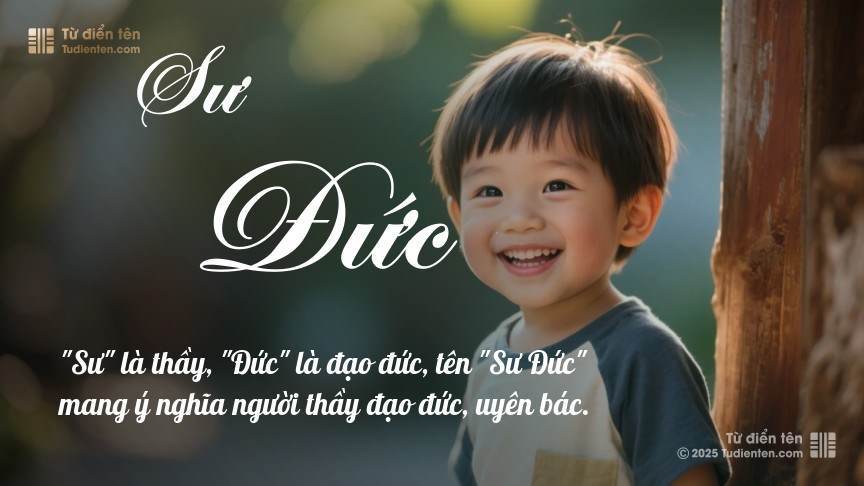Ý nghĩa ngắn gọn của tên Sư Đức