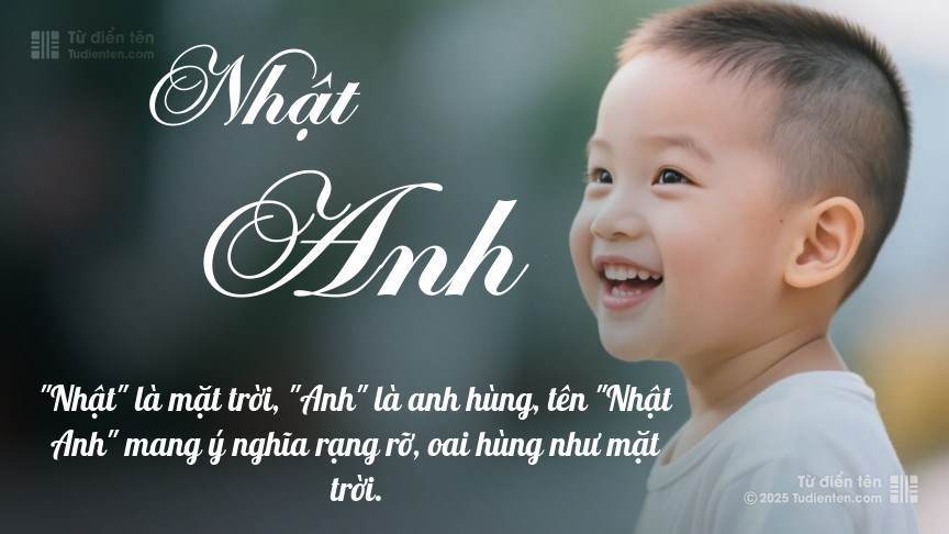 Tên Nhật Anh: Ý nghĩa, giới tính, Phong thủy và Thần số học Tên Nhật Anh: Ý nghĩa, giới tính, Phong thủy và Thần số học