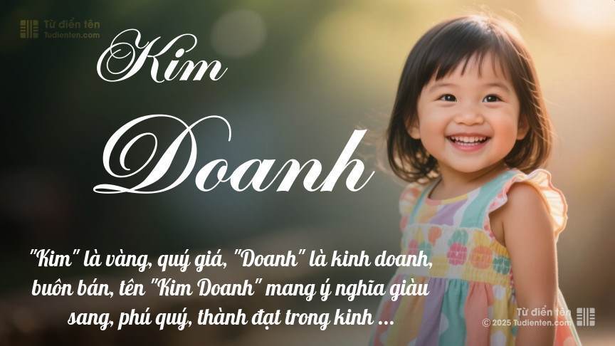 Ý nghĩa ngắn gọn của tên Kim Doanh