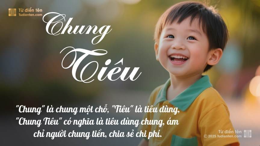 Ý nghĩa ngắn gọn của tên Chung Tiêu