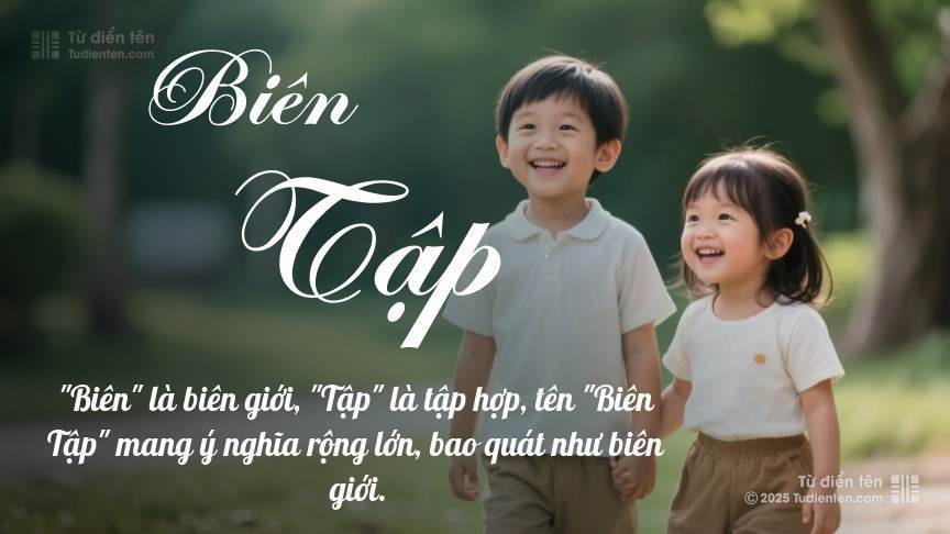 Ý nghĩa ngắn gọn của tên Biên Tập