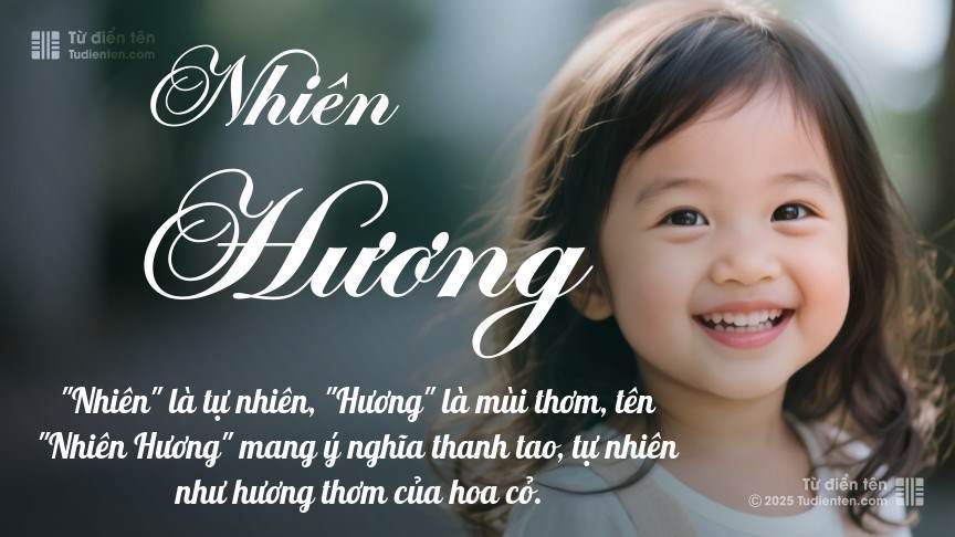 Ý nghĩa ngắn gọn của tên Nhiên Hương