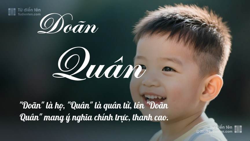 Ý nghĩa ngắn gọn của tên Doãn Quân