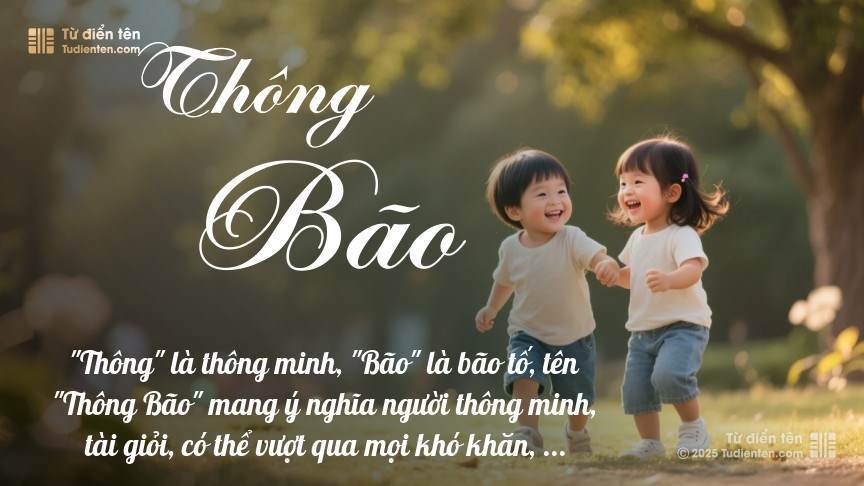 Ý nghĩa ngắn gọn của tên Thông Bão